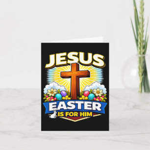 Tarjeta La Pascua de Jesús es para la resurrección de la c