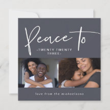 La paz a los 23 años. Foto de Año Nuevo