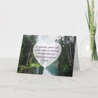 Tarjeta La paz llegará