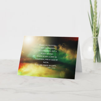 Tarjeta La PENA nunca termina