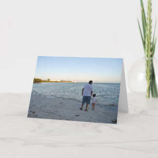 Tarjeta La pequeña niña de papá