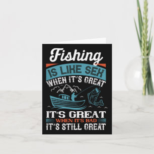 Tarjeta La Pesca De Citas En Peligro Es Como Cuando Es Gra