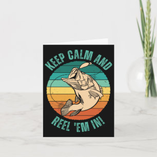 Tarjeta ¡La Pesca Graciosa Mantiene La Calma Y Los Arrulla
