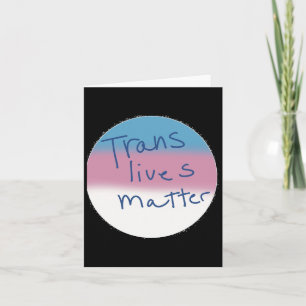 Tarjeta La Pin Transmc Transgender Lives Pin Hecho Por El