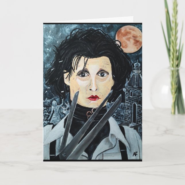 Tarjeta La pintura artística de Alfred Fox (Anverso)