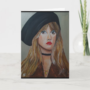 Tarjeta La pintura de bruja blanca de Alfred Fox