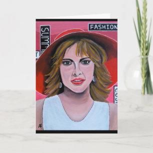 Tarjeta La pintura del maniquí de Alfred Fox