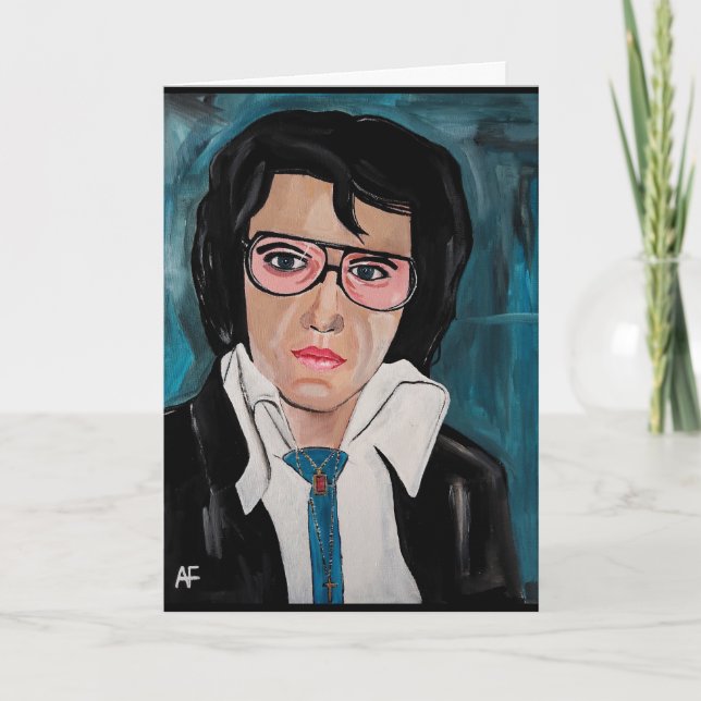Tarjeta La pintura del rey de Alfred Fox (Anverso)