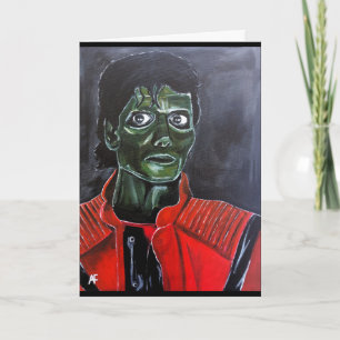 Tarjeta La pintura del zombie de Alfred Fox