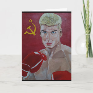 Tarjeta La pintura rusa de Alfred Fox