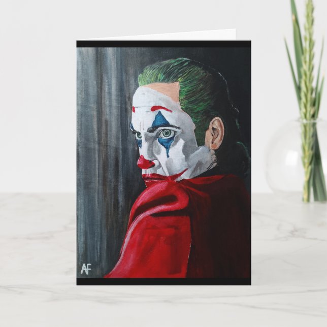 Tarjeta La pintura villana de Alfred Fox (Anverso)