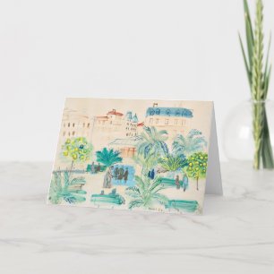 Tarjeta La Place Arago   Raoul Dufy