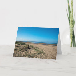 Tarjeta La Playa De La Postcard De Troon Scotland