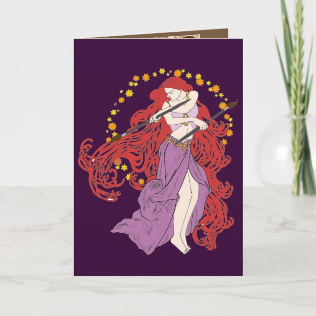 Tarjeta La pluma es más poderosa (Anverso)