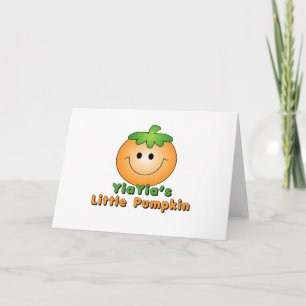 Tarjeta La poca calabaza de YiaYia