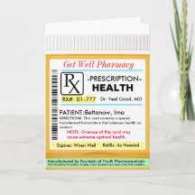 La prescripción de RX para la salud se pone bien
