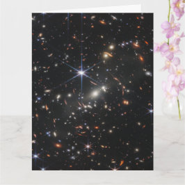 Tarjeta La primera vista de campo profundo del universo de