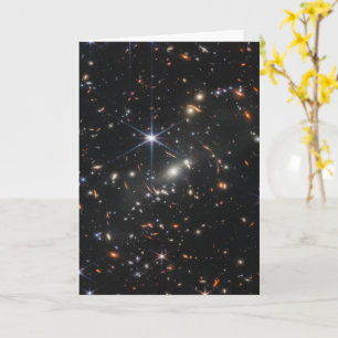 Tarjeta La primera vista de campo profundo del universo de