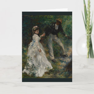 Tarjeta La Promenade de Pierre-Auguste Renoir 1870