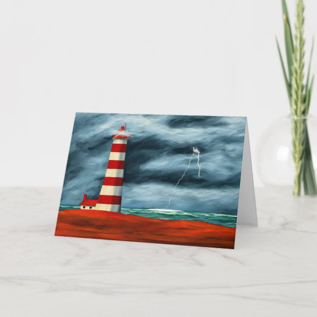 Tarjeta La próxima tormenta (Anverso)