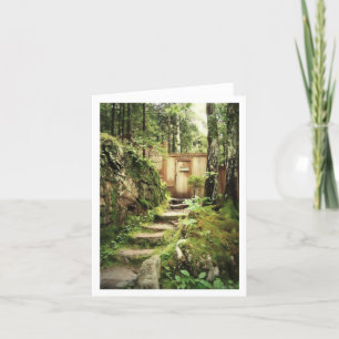 Tarjeta La puerta a la montaña Eliot