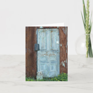Tarjeta La puerta Notecard