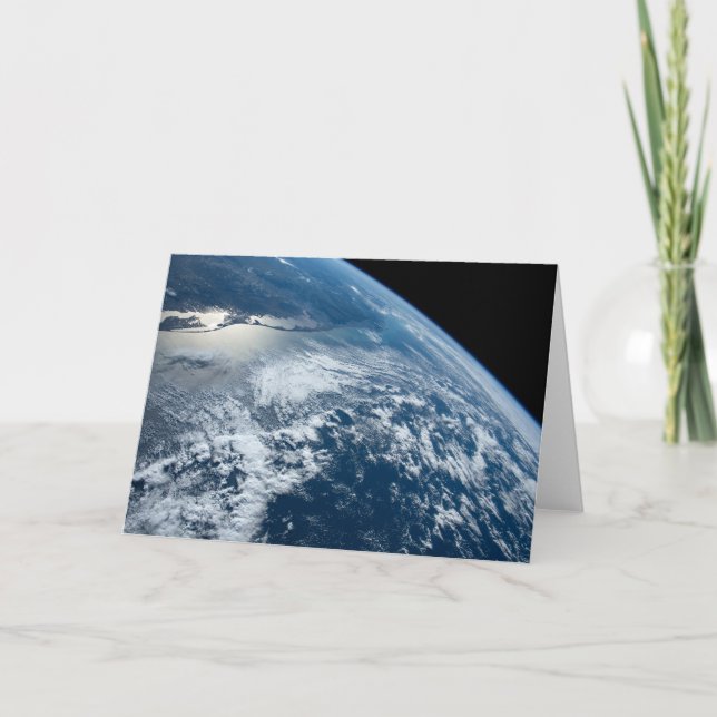 Tarjeta La Punta Del Sur De Brasil, Bordeando Uruguay. (Anverso)