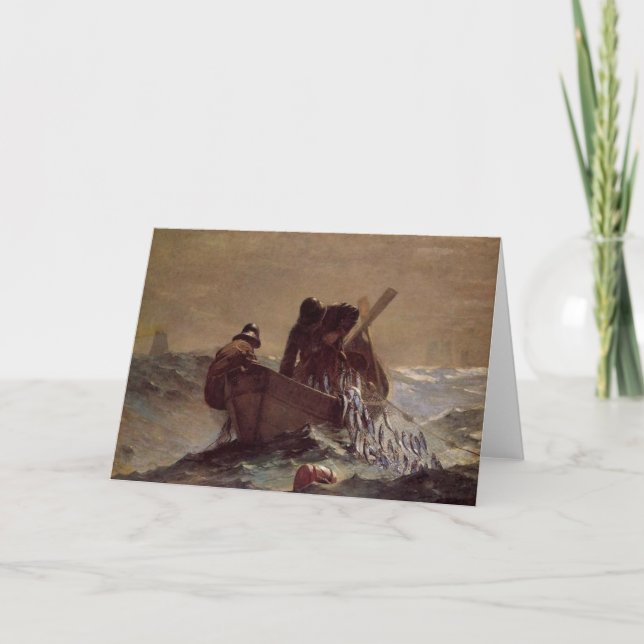 Tarjeta La red del arenque (Anverso)