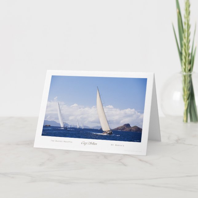 Tarjeta La Regata del Cubo (Anverso)