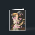 Tarjeta La Reina come pastel<br><div class="desc">¡Come pastel,  es tu cumpleaños!</div>