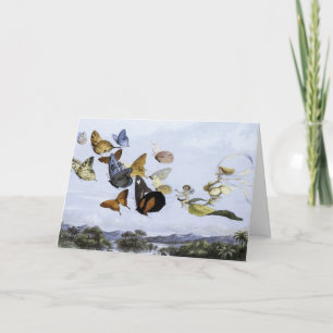 Tarjeta La reina de hadas toma un cumpleaños airoso de la