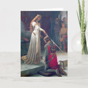 Tarjeta La reina reina de la reina tejiendo la pintura ant