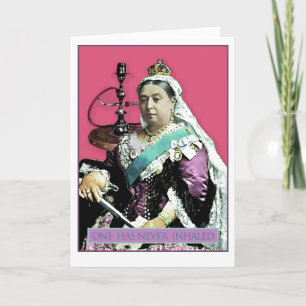Tarjeta La Reina y la Hookah