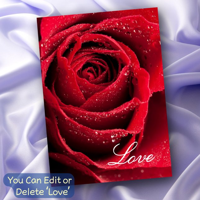 Tarjeta La relación de amor con las rosas rojas todo propó (Subido por el creador)