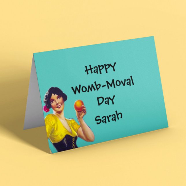 Tarjeta La remoción de la histerectomía divertida se pone  (Subido por el creador)