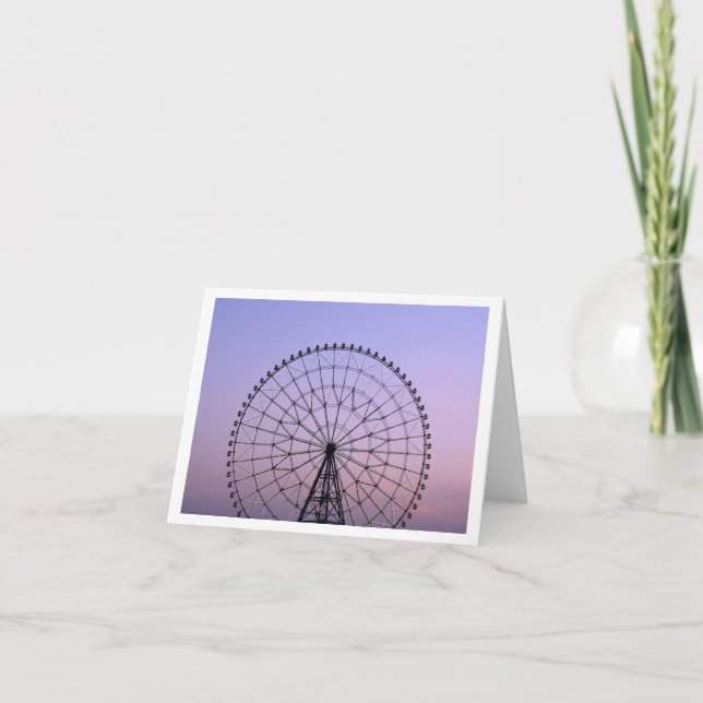 Tarjeta La rueda de la fortuna: Tokio (Anverso)