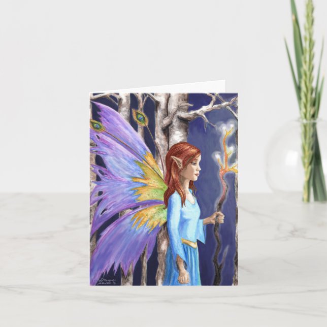 Tarjeta La ruta - Notecard (Anverso)