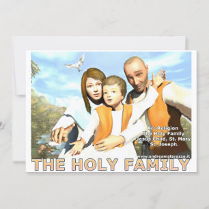 Tarjeta La sagrada familia