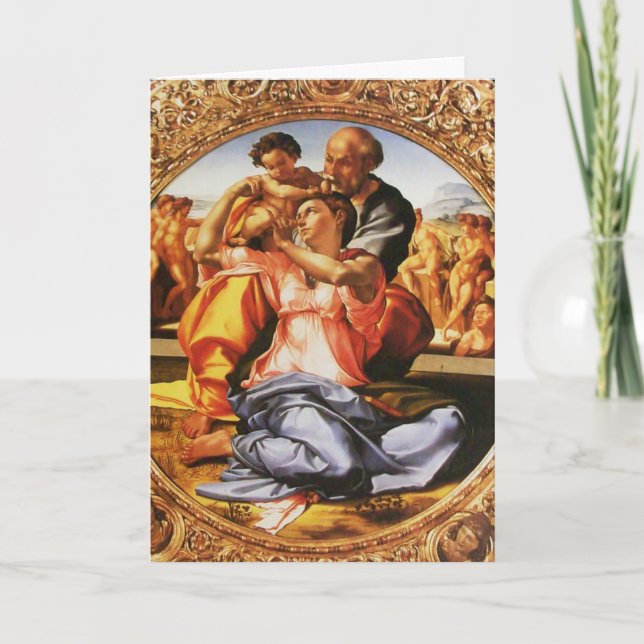 Tarjeta La sagrada familia (Anverso)
