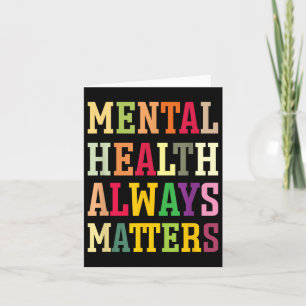 Tarjeta La Salud Mental Siempre Es Conciencia Emocional Te