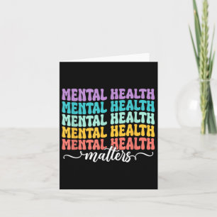 Tarjeta La Salud Mental Y La Posibilidad De Conciencia