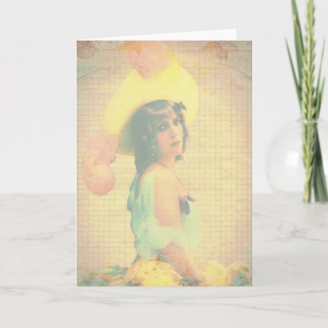 Tarjeta La señora de la sombra (Anverso)