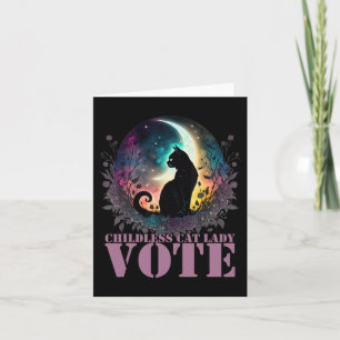 Tarjeta La Señora del gato sin hijos vota