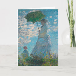 Tarjeta La señora Monet y el día de la madre de su hijo Be