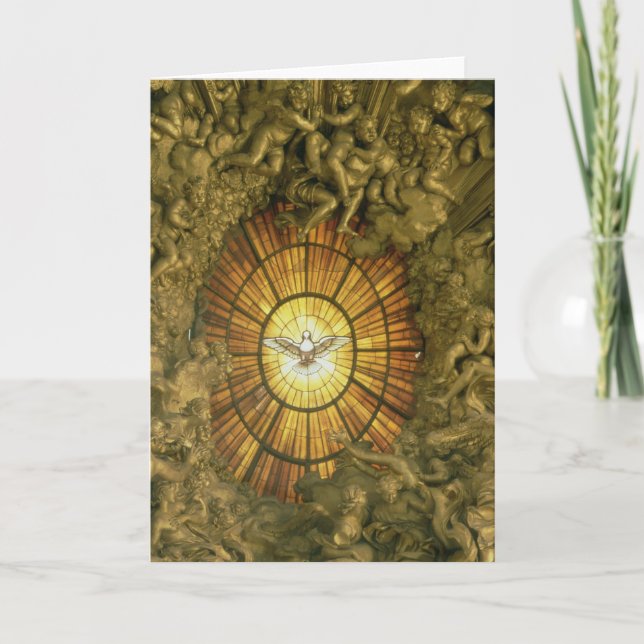 Tarjeta La silla de San Pedro (Anverso)