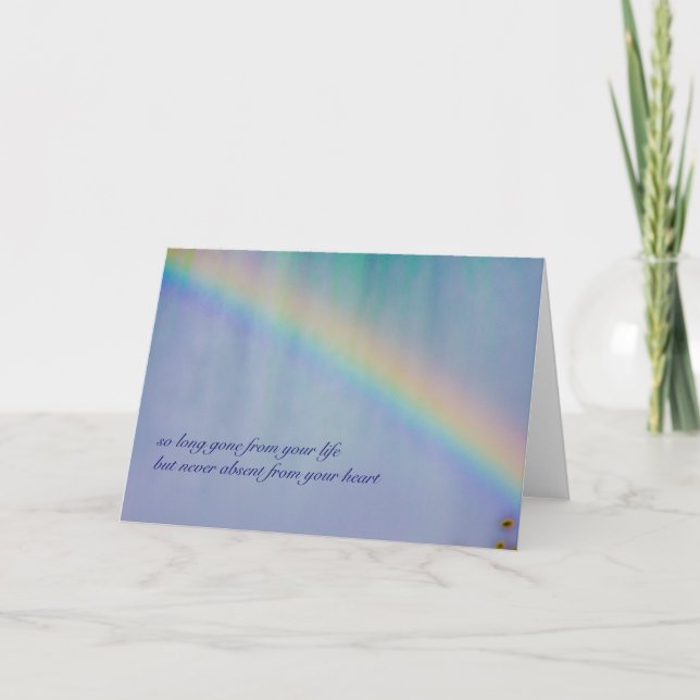 Tarjeta La simpatía de hace tanto tiempo (Anverso)