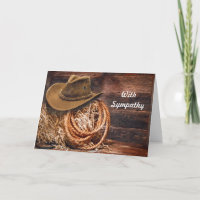 La simpatía de Rope Hay Photo, Gorra de cowboy rus