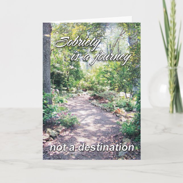Tarjeta la sobriedad es un viaje 11 (Anverso)