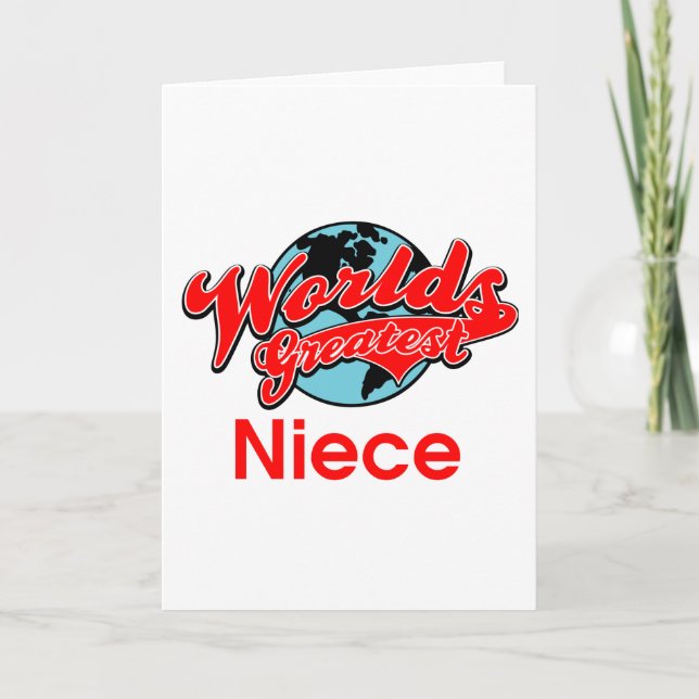 Tarjeta La sobrina más grande del mundo (Anverso)