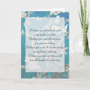 Tarjeta La solidaridad artística de Van Gogh gracias a tu 